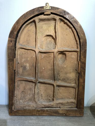 Victorian Terracotta Religious Panel