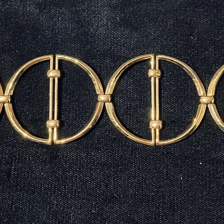 18ct Gold Modernist Bracelet