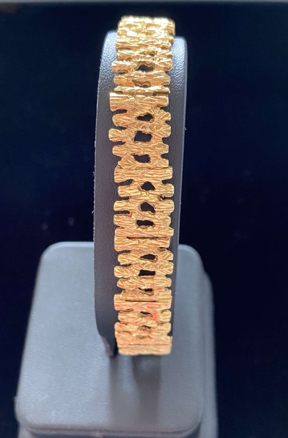 Bark Gold Bracelet