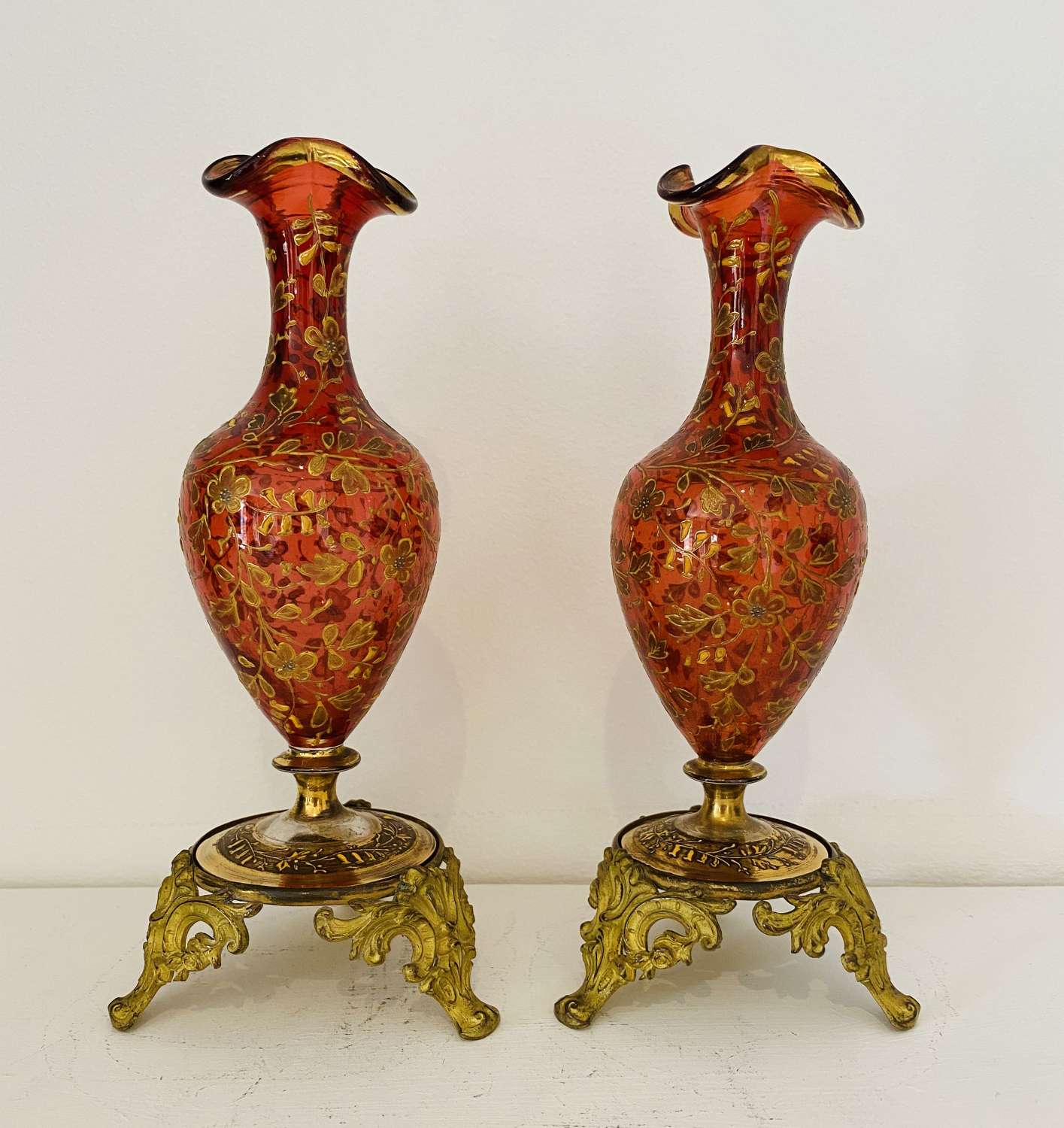 Venetian Posy Vases.