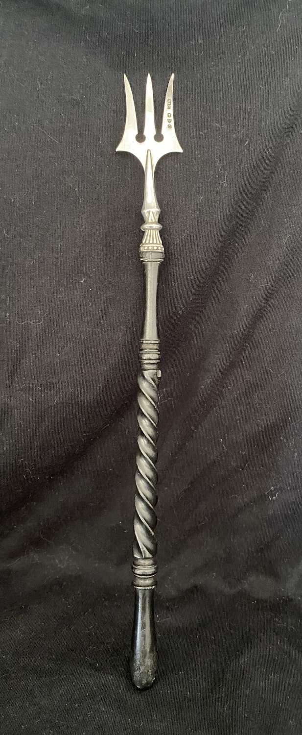 Silver Toasting Fork