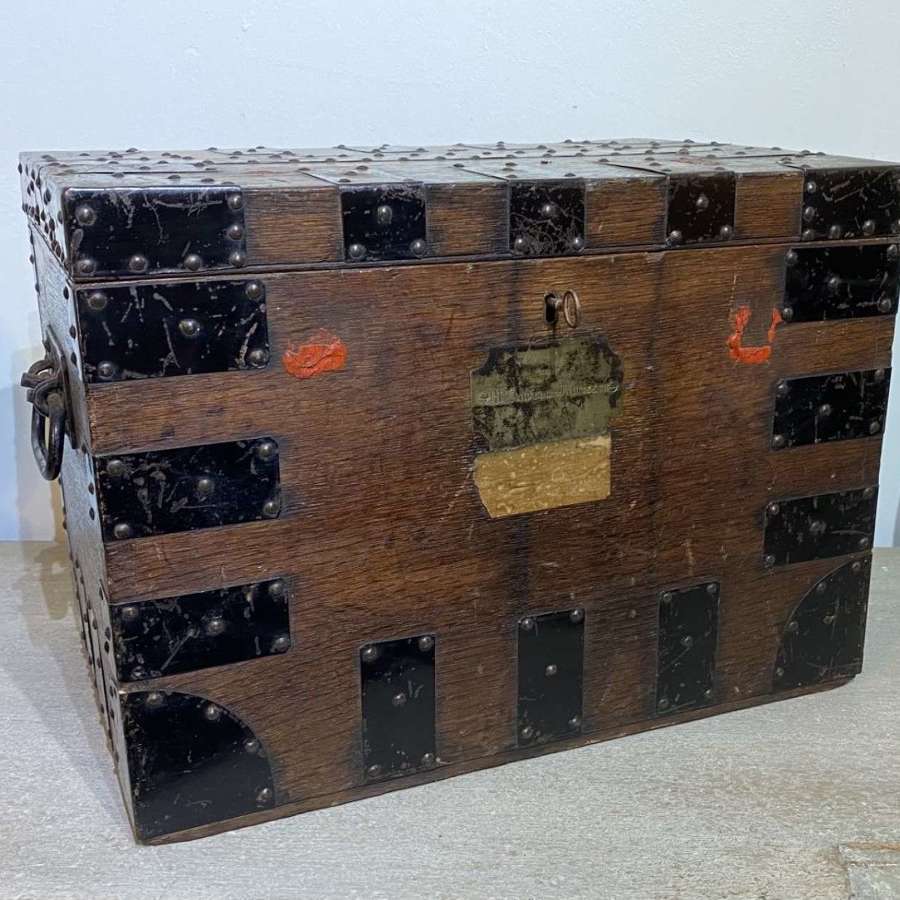 A Victorian Silver Cutlery Chest