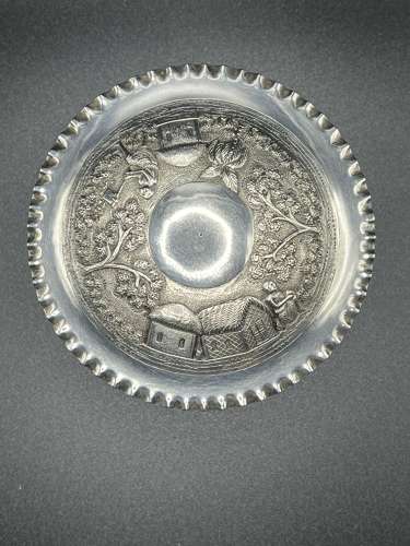 Indian Silver Trinket Pot