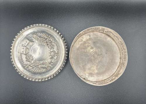 Indian Silver Trinket Pot