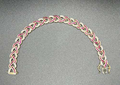 Ruby & Diamond Bracelet