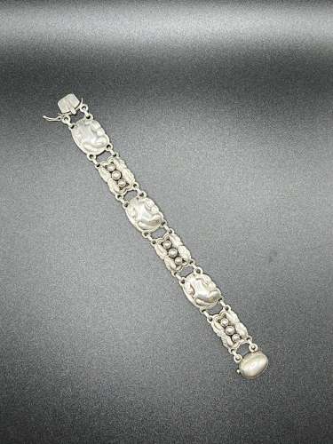 A Georg Jensen Silver Bracelet
