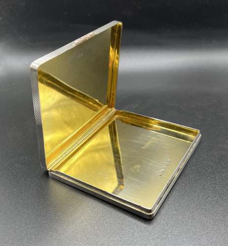 Asprey & Co Silver Compact case