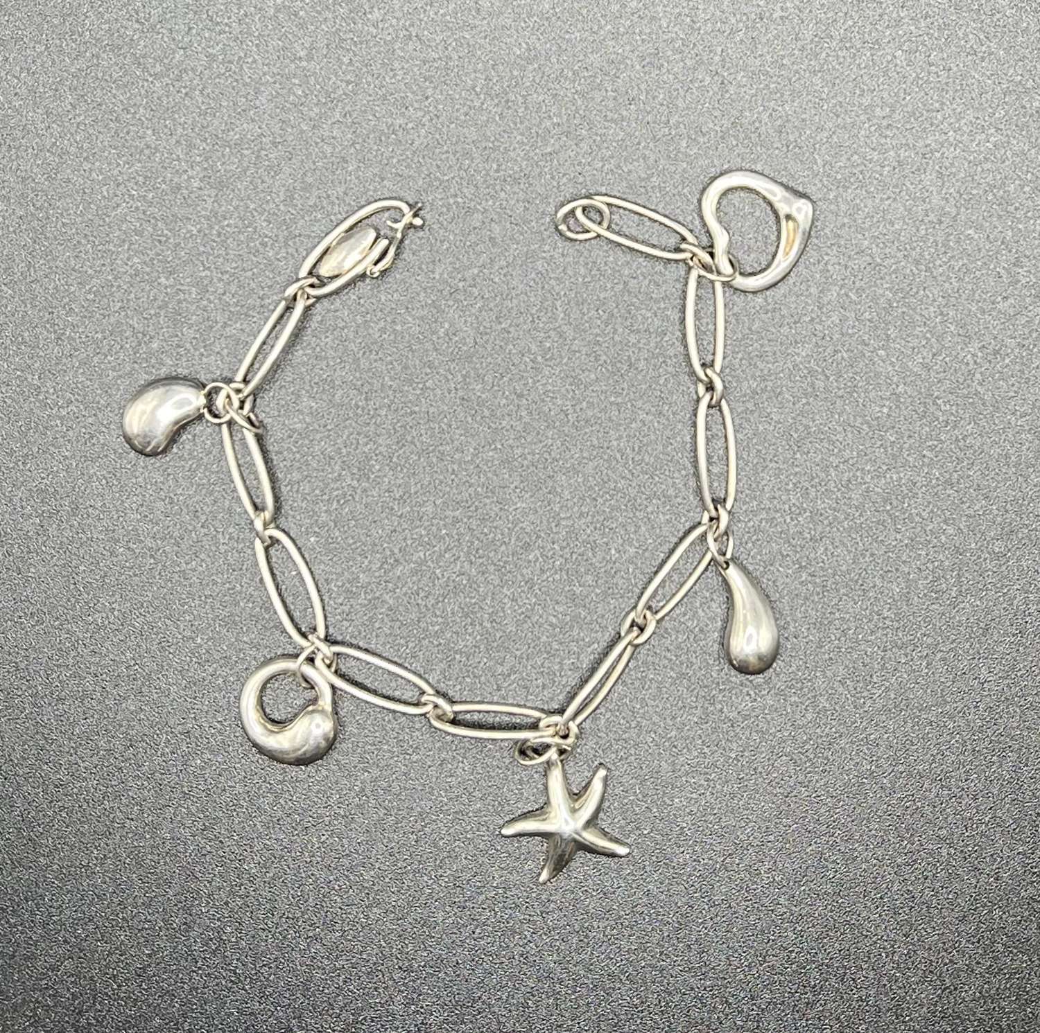 Tiffany & Co. Silver Charm Bracelet