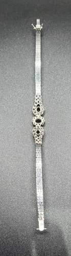 Diamond & Sapphire Bracelet