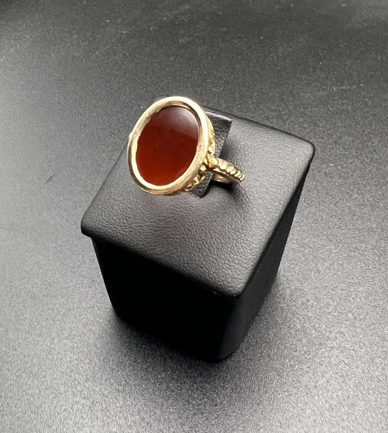 Gents Chalcedony Ring