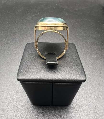 Moss Agate Ring