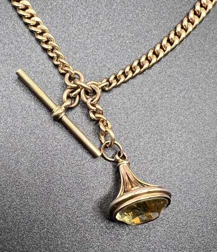 A Gold Albert Chain
