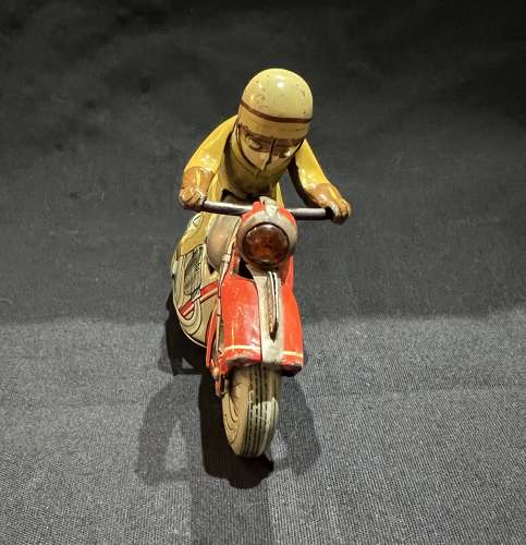 1950’s Schuco Motorcycle Toy