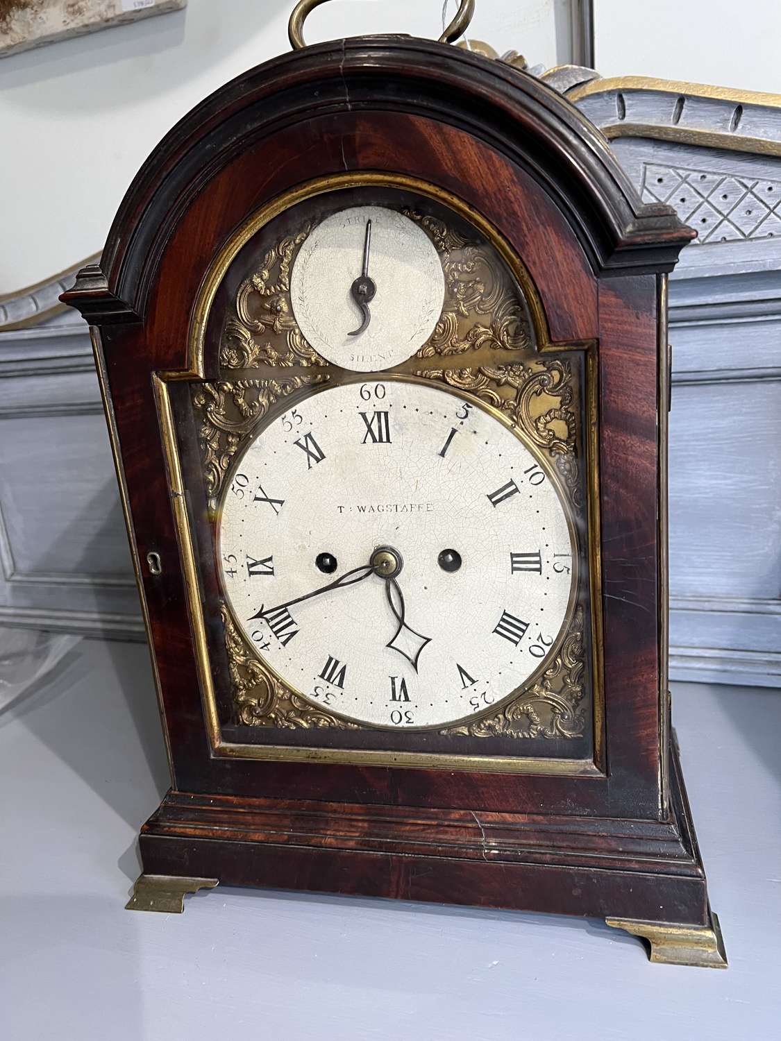 18th Century Bracket Clock By Thomas Wagstaffe