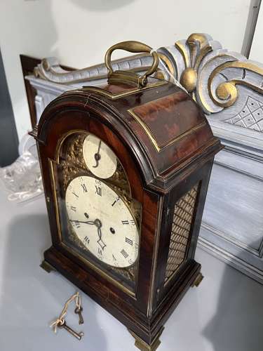 18th Century Bracket Clock By Thomas Wagstaffe
