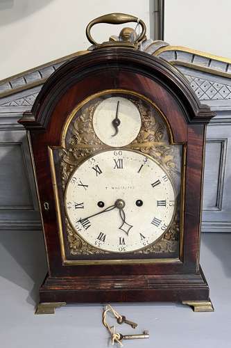18th Century Bracket Clock By Thomas Wagstaffe