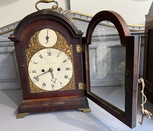18th Century Bracket Clock By Thomas Wagstaffe