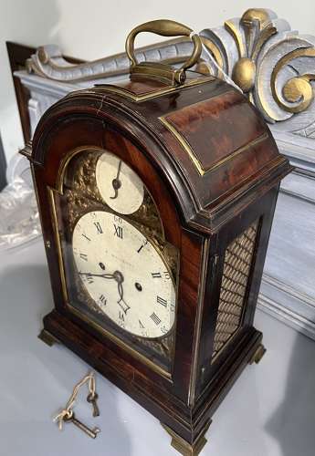 18th Century Bracket Clock By Thomas Wagstaffe