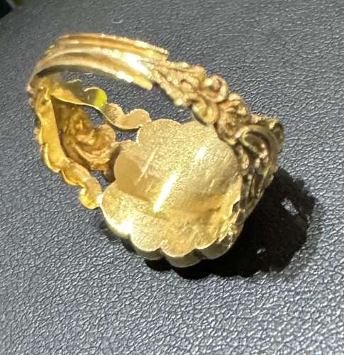 Early Victorian Memorial Ring